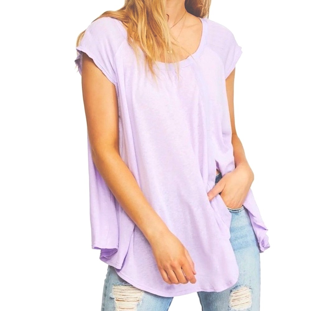 Free People Keep It Casual Tee